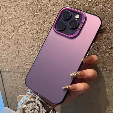 Funda Luxury Metallic Aurora Phone Case For Samsung Galaxy S25 S24 S23 S22 S21 S20 Plus Pls A16 A06 A55 A35 5G FE Ultra Cover