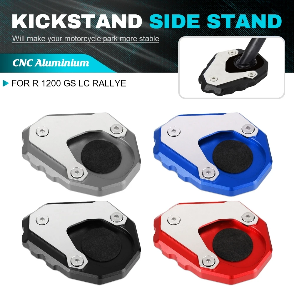 Kickstand Motorcycle Side Stand Enlarger Plate Kickstand For BMW R 1200 GS LC Adventure 1G12(K51) 1250 GS Adventure 1G13(K51)