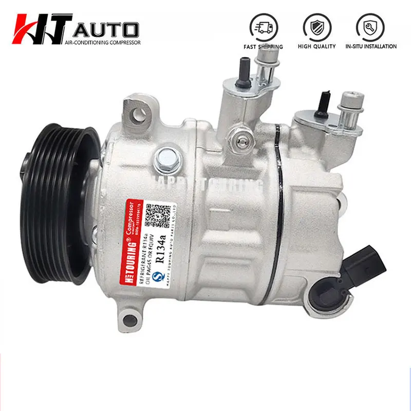 CAR A/C AC Compressor For Audi A3 TT Quatro Volkswagen Jettas Passat Golf PXE16 67646 1K0820859D 1K0820859M 1K0820859S 638894