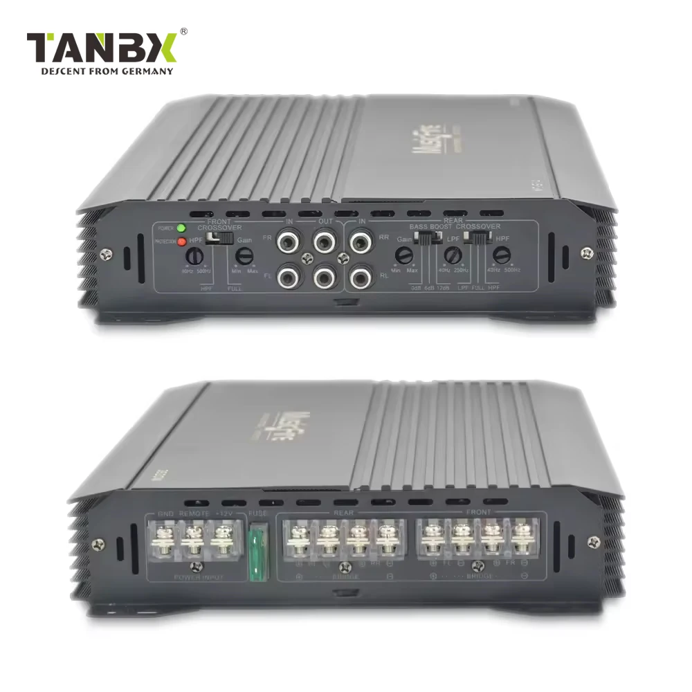 

New Modle Factory Price 4 Channel Sound Digital High Power Car Amplifier Quality Class AB Car Audio System MF-54.1