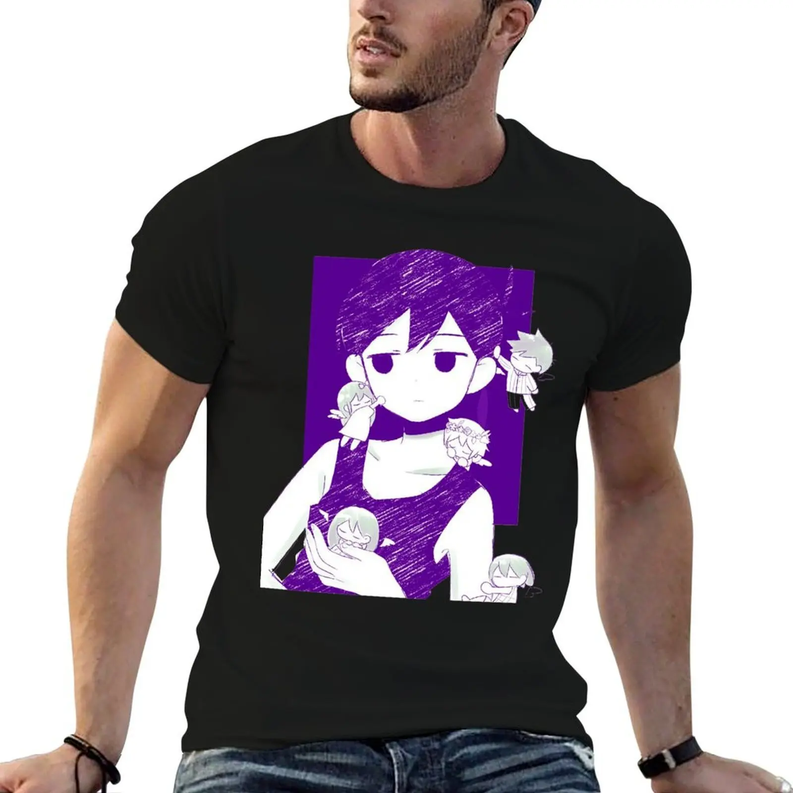 

OMORI Suny Tshirt - OmoriGame Clothing - Omori Sticker T-Shirt t shirt man casual graphic t shirts for man T-Shirt