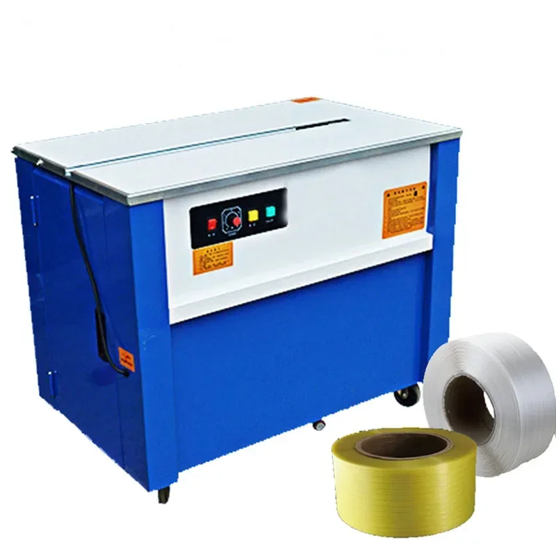 Semi Automatic Carton Box Bundle Strapping Packing Machine