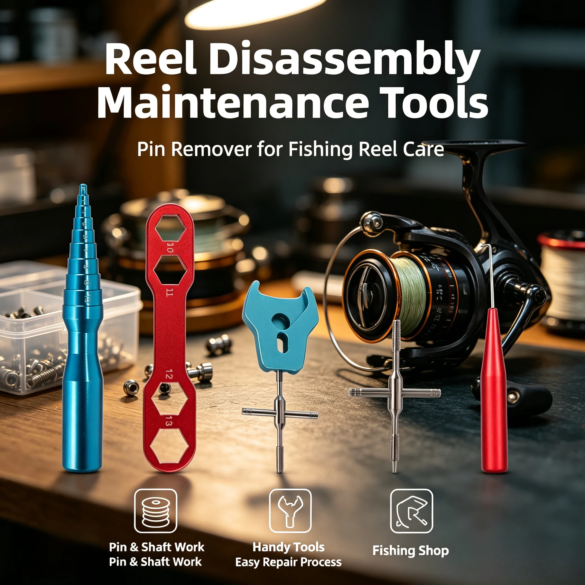 Fishing Reel Disassembly Maint - Reel Repair Kit 评论和价格
