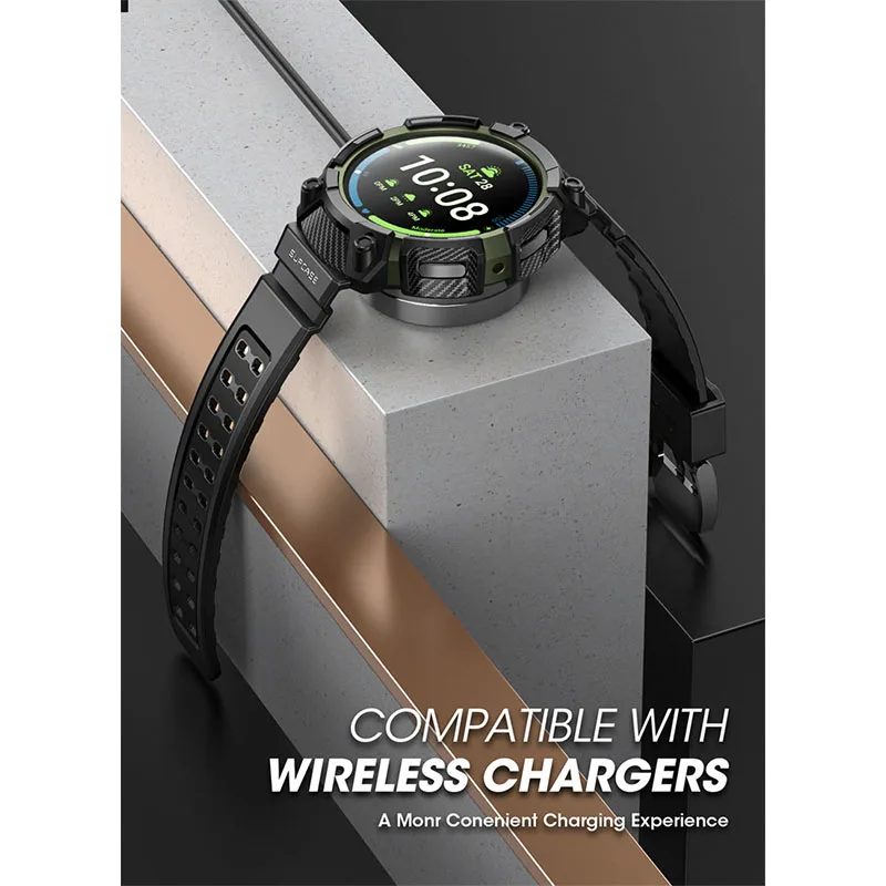 SUPCASE do Samsung Galaxy Watch 5 Pro Case 45mm (2022) UB Pro wytrzymały futerał ochronny z paskiem do zegarka Galaxy 5 Pro