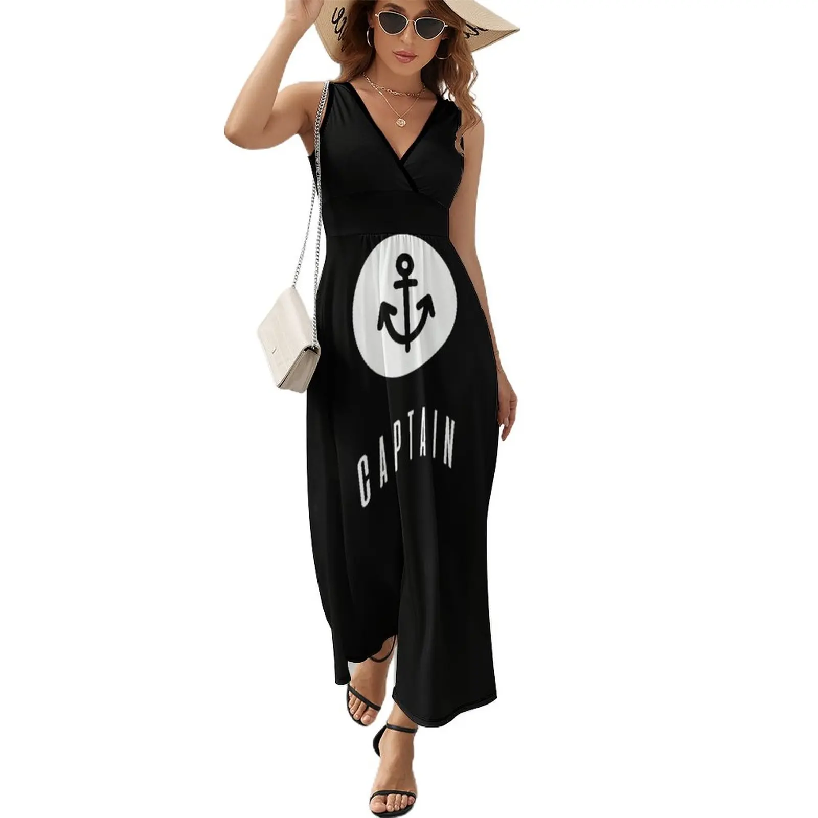 

Sailing Sail Boat Water Sports Crew Trip Sleeveless Dress prom clothes sexy dress for women