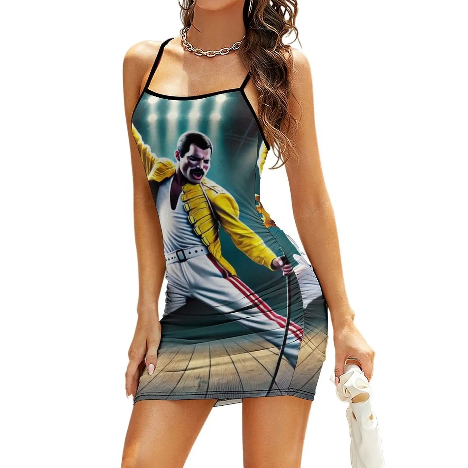 

Fred Mercury Sling Dress dresses for women 2026 Casual dresses summer dress woman 2026 trendy