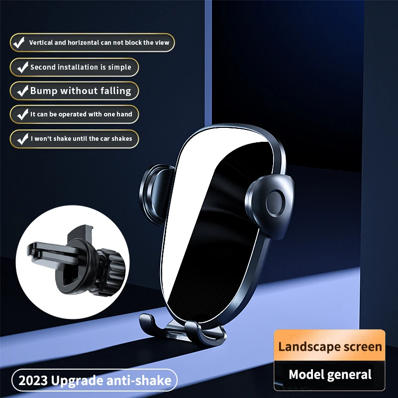 車の携帯電話ホルダー,自動クランプ,iPhoneおよびすべて用のワイヤレス充電器,Android対応,8番目のスマートセンサー,急速充電