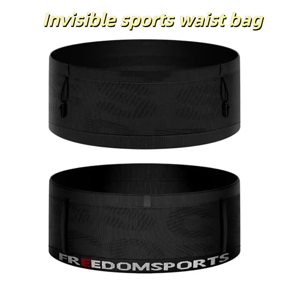 

With Clip Marathon Invisible Waist Bag Slim Running Belt Marathon Running Bag Thin Storage Sports Phone Bag Outdoor Riding