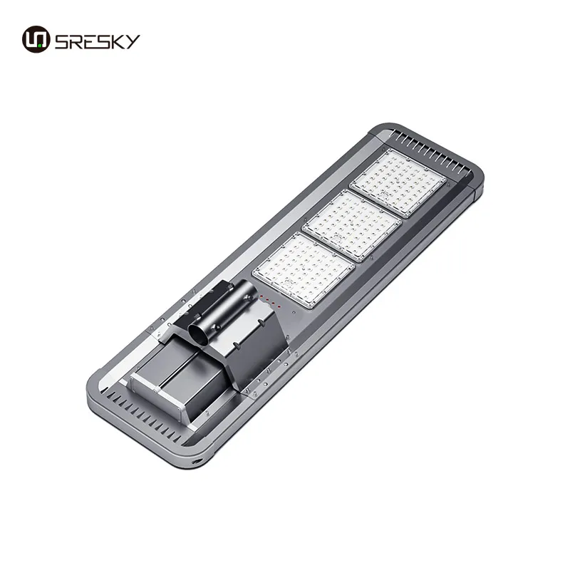 High quality SRESKY new SKD design outdoor 80w led integrated solar street light for Street /Roadway/Parking Lot