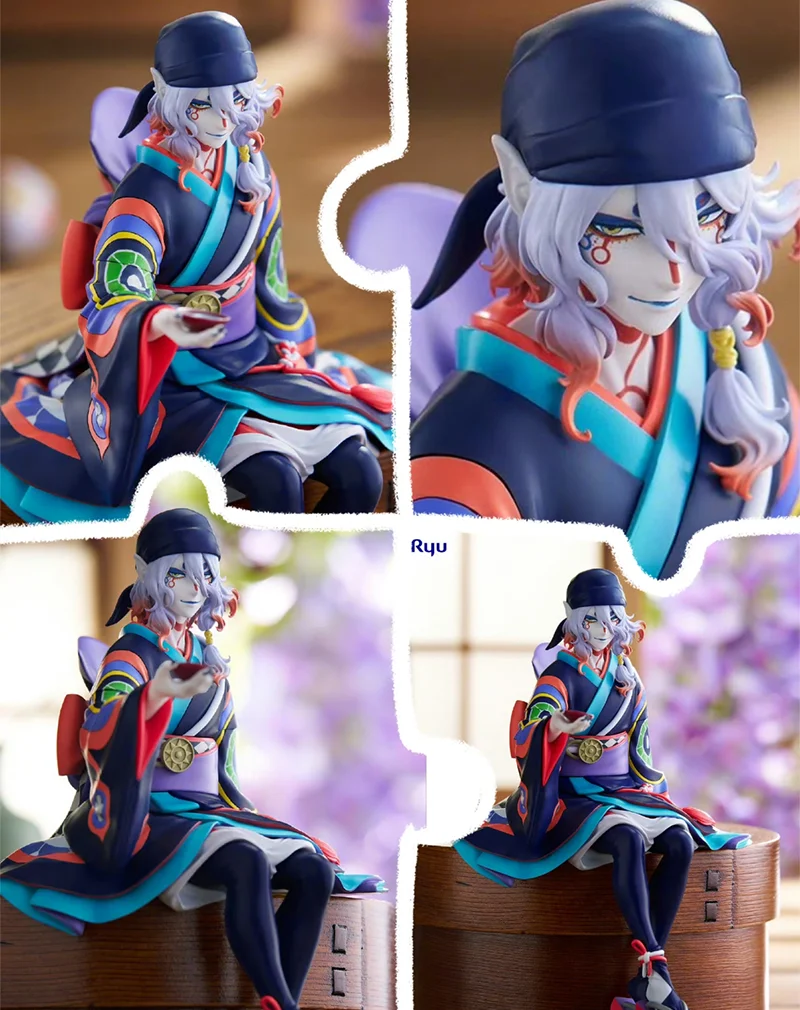 

Genuine Original Furyu Mononoke Medicine Seller Kusuriuri Anime Figure Noodle Stopper Model Desktop Ornament Toys Collect