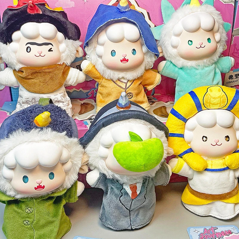 

GYUN Art Journey Series слепая коробка милая аниме кукла-сюрприз сумка загадочная коробка плюшевая подвеска виниловый брелок для лица собирать игрушки в подарок