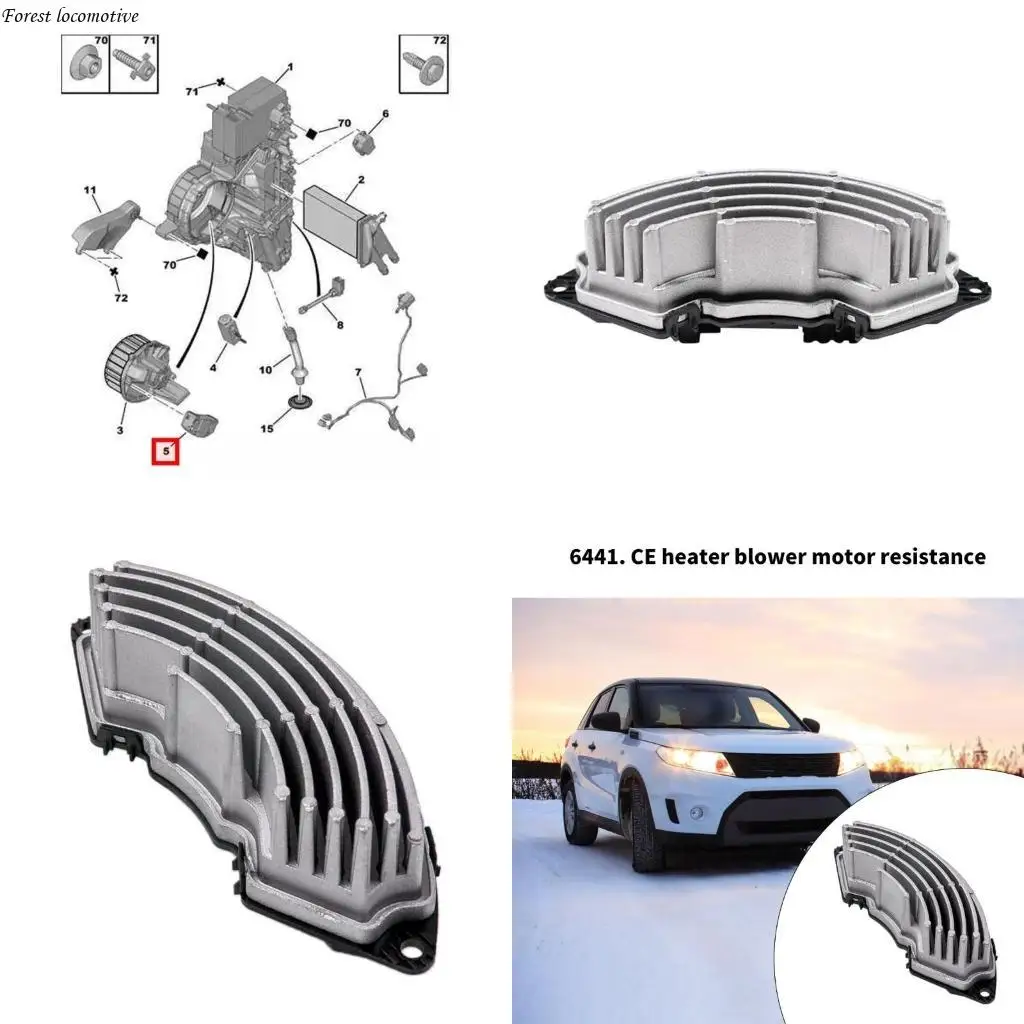 

Efficient Motor Resistor Automotive Blower Resistor 6441CE 6441CE for Vehicles 32GB