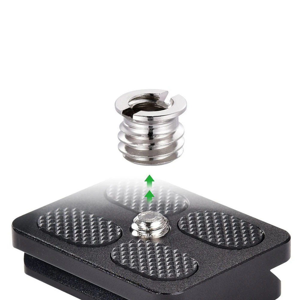 

20 Pcs Adapter Nut Screws Mounting Camera Quick Release Plate Conversion 1/4 Inch To 3/8