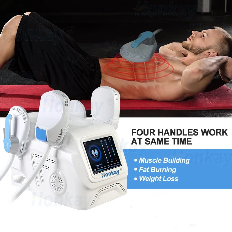 HIEMT EMS Electromagnetic Muscle Stimulate Butt Lift Emslim Slimming Device Nonvasive Weight Loss EMS Body Sculpting Machine