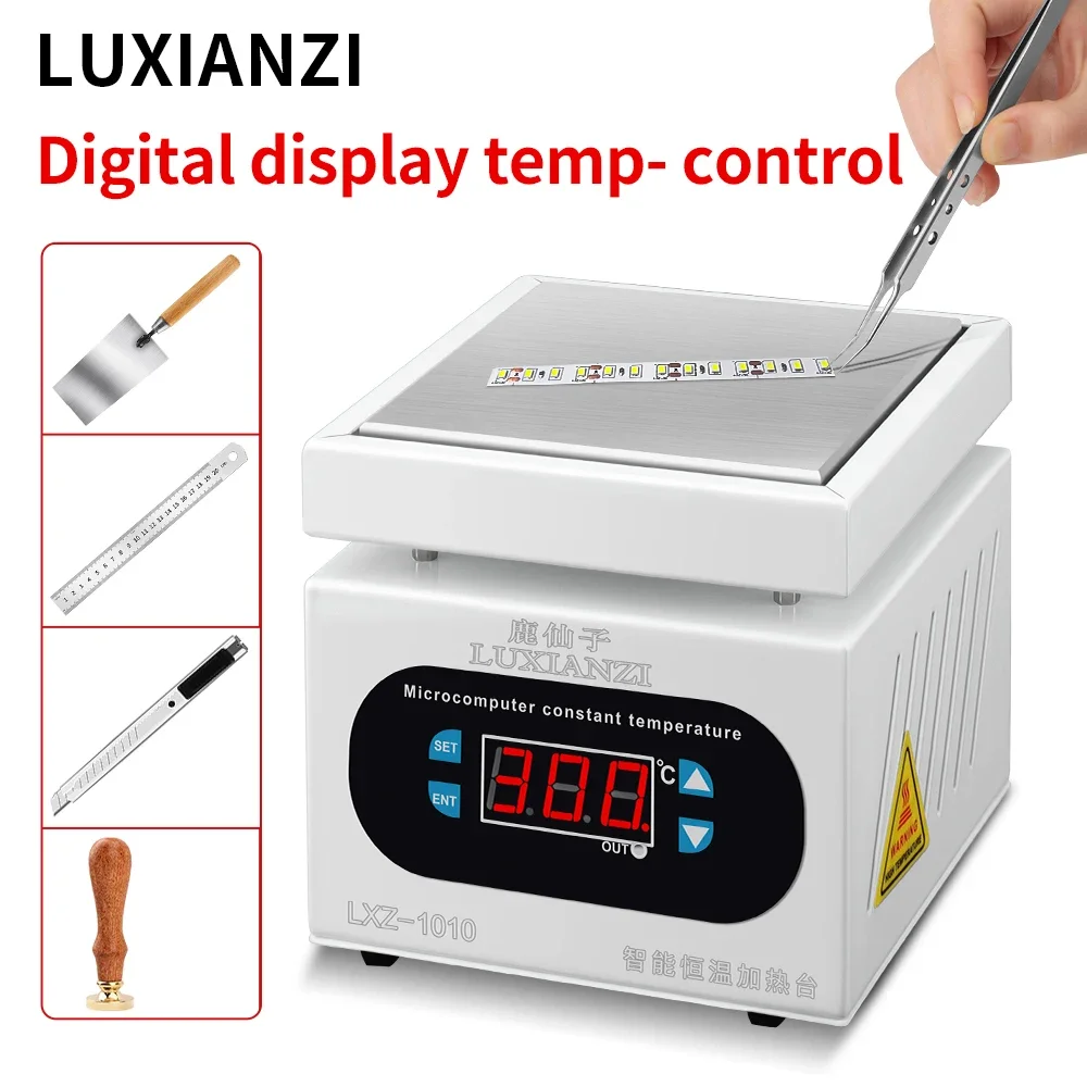 

LUXIANZI Digital Soldering Hot Plate PCB SMD Phone LCD Touch Screen Repair Tools LED Remover Heating Table Weld Rework Station