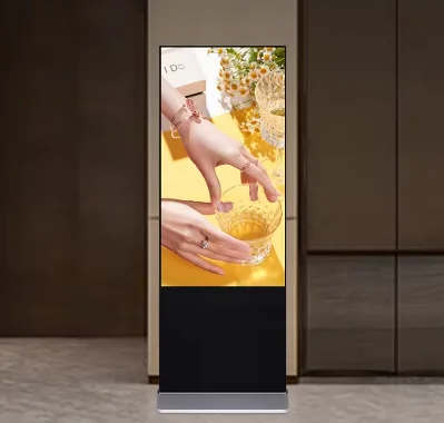 Commercial Android LCD advertising screen Indoor interactive 43 50 55 65 inch Digital poster pavilion Vertical screen