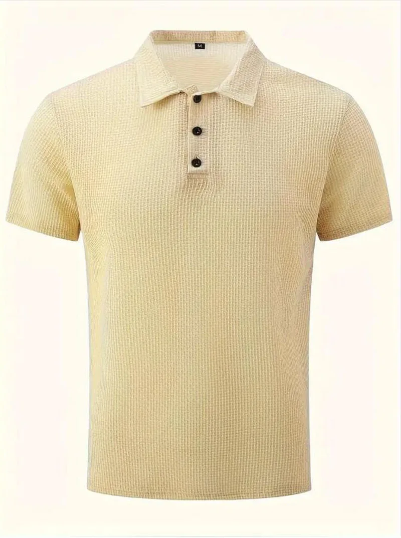 Polo Men\'s T Shirt Slim Fit Mesh Breathable Top Tee New Fashion Summer Polo Casual Short Sleeve T-Shirt Men Clothes MY069