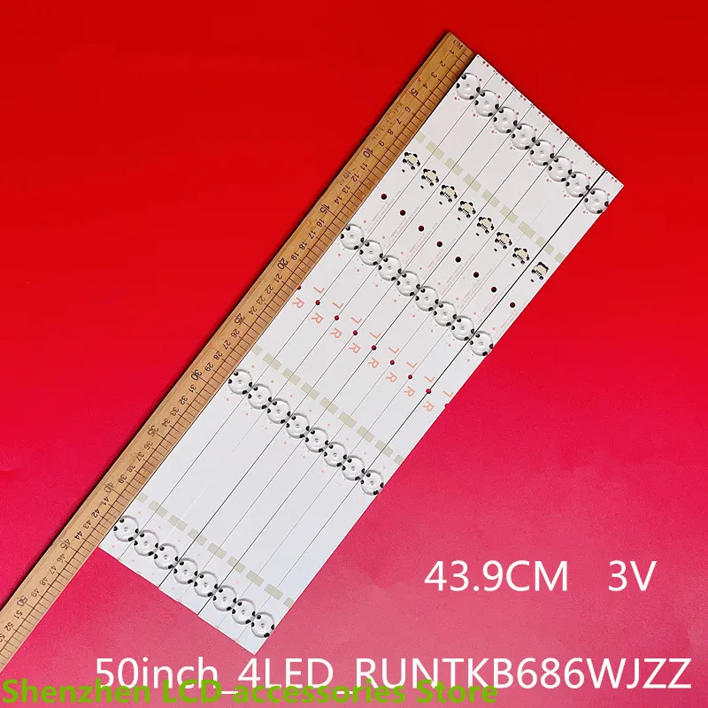 

Для Sharp 2T-C50AE1X 2T-C50AD1X 50 дюймов _ 4 детской _ RUNTKB686WJZZ_Rev02 437 мм 3 в 4 детской подсветки