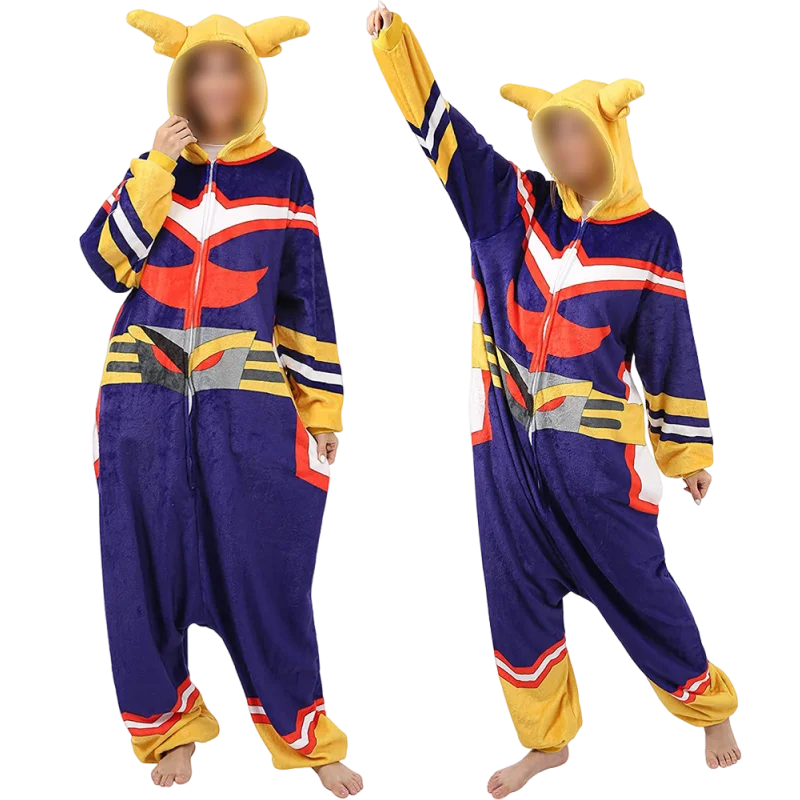 

Wholesale Cartoon Character Olmet Cosplay Costume Set Pajamas Bathrobe Jumpsuit Halloween Party Outfit for Adults Kids