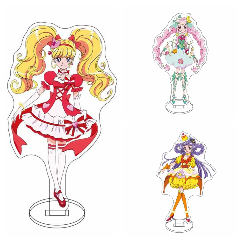 15CM 2025 new Anime Mahoutsukai Precure Acryl Model Cosplay Charm Karakters Ornament Accessoires Goederen Collectie Geschenken