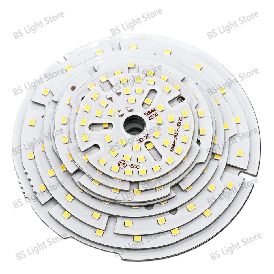 LED 2835 Lampenperle Neutral Warmweiß 12W DC35-37V 48mm 56mm 65mm 74mm 77mm 85mm 96mm 108mm 117mm Spotlight-Lichtquelle – Detail 5