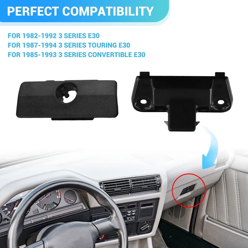 Car Glove Box Latch Catch 51161946513 51161849472 For BMW E30 E34 E23 Upper And Lower Storage Box Latch