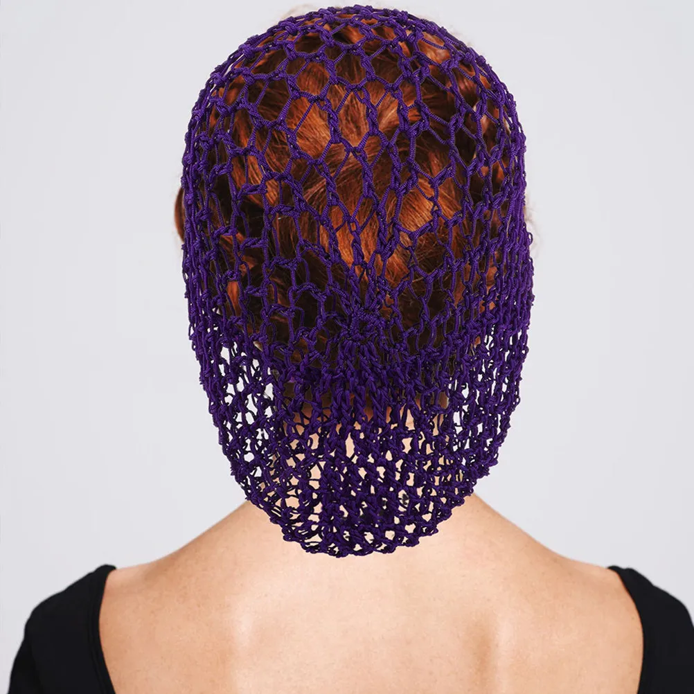 

2 шт. многоразовые сетчатые шапочки для сна ручной вязки крючком для женщин, дышащие, для кудрявых и длинных волос, легкие, для душа