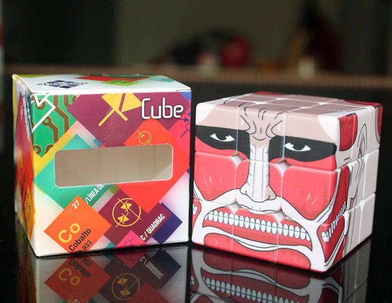 3x3x3 3D Printing Magnetic Speed Cubo Titan Corus Magnet Professional Magic Cube Puzzle Magico Fidget Toy