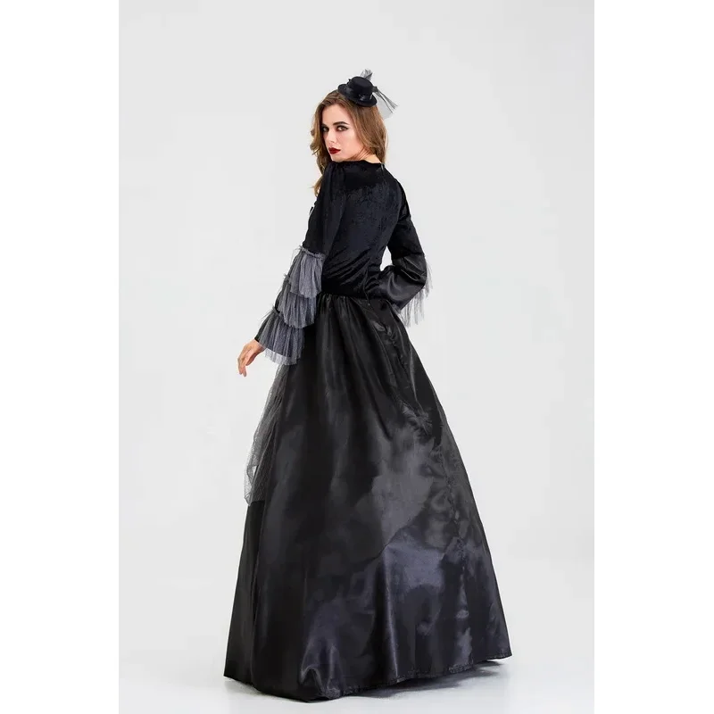 ปาร์ตี้ตลกเครื่องแต่งกายผู้ใหญ่น่ากลัวฮาโลวีนเครื่องแต่งกายผู้หญิงชุดแม่มดผู้หญิงGorgeousแวมไพร์ชุดแม่มดG3611