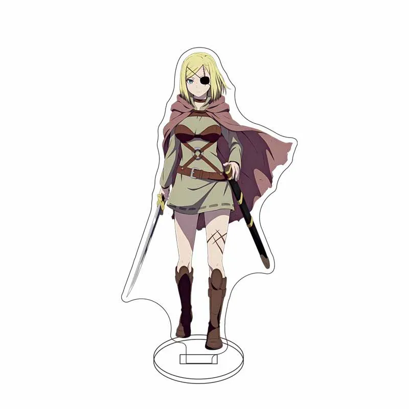 ANIME Clevatess Acrylic Stand Accessories Gift Alicia Glenfall,Nelluru 15cm Cosplay Models Tabletop Decorations Friends Gifts