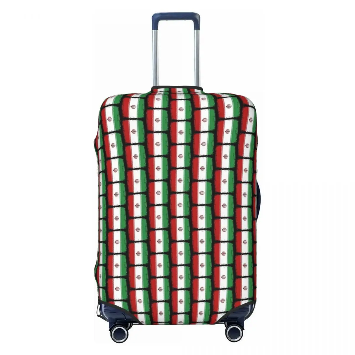 

Iran Flag Distressed Suitcase Cover Travel Flight Practical Luggage Case Protection