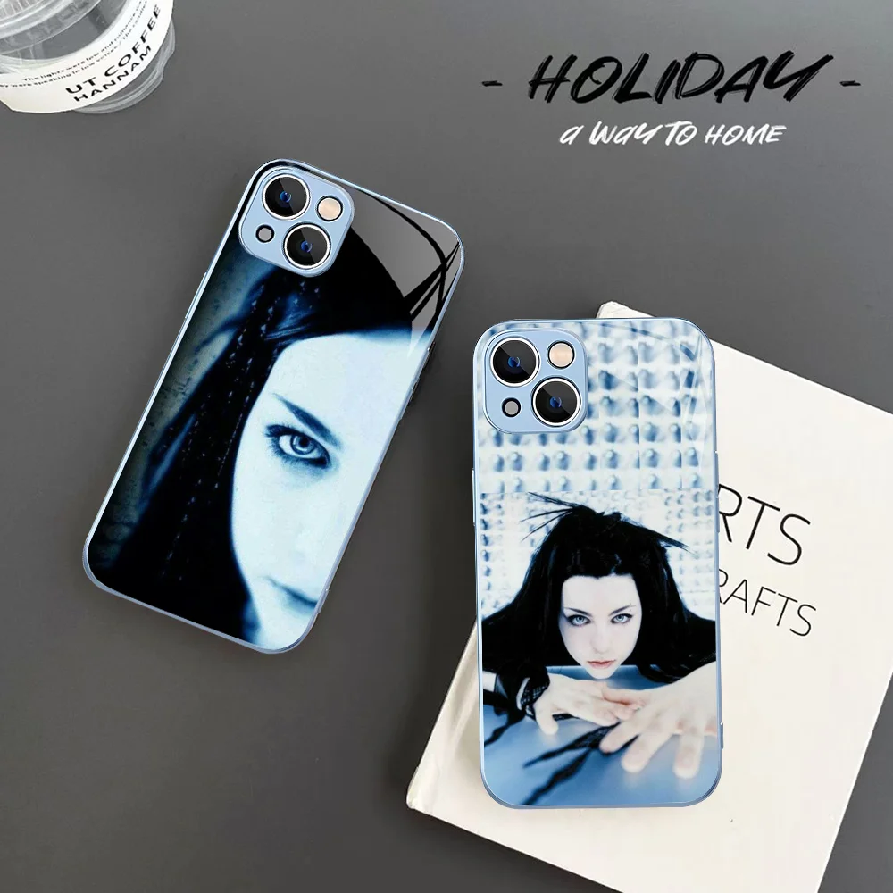 

Evanescence Amy Lee Phone Case For IPhone 14 13 12 Mini 11 Pro XS Max X XR 14 Plus Tempered Glass Cover