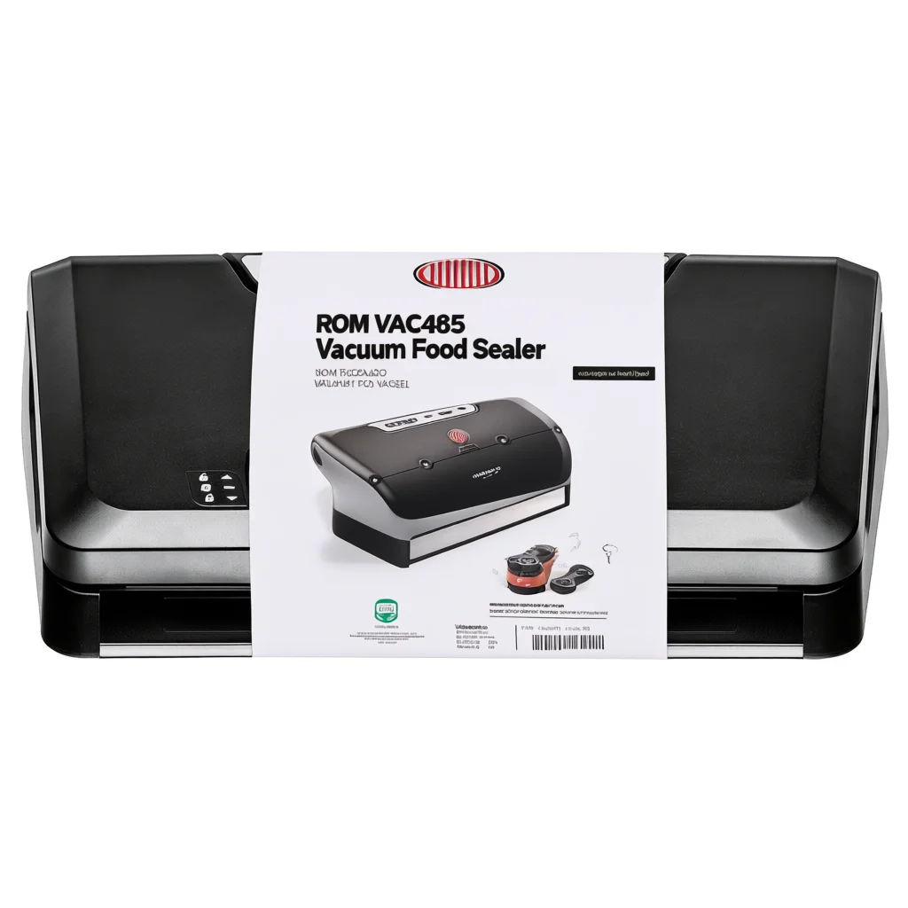 Vacuum Food Sealer, 2 in 1 Automatic and Manual Modes, Compact Design for Kitchen Use, Airtight Freshness Preservation