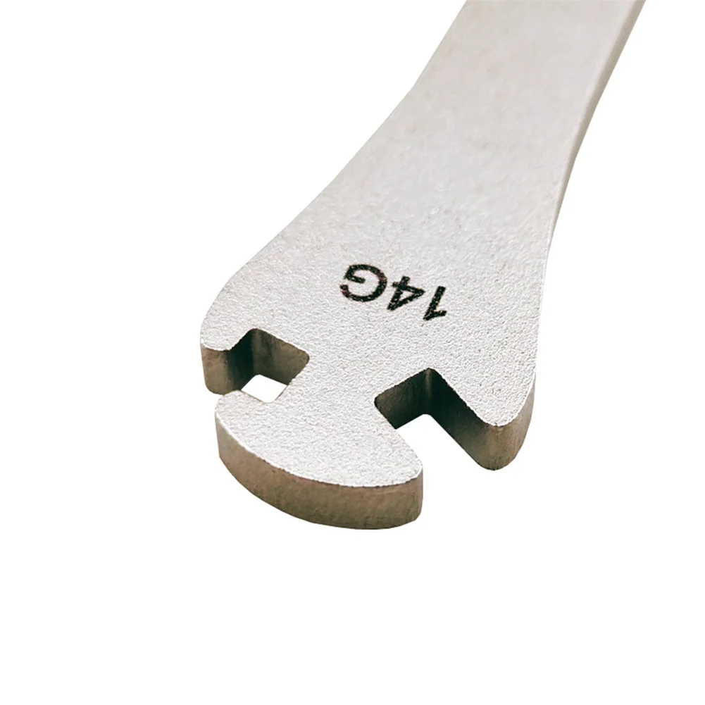 

Bicycle Wheel Spoke Wrench Spoke Tightening Correction Repair Wire Wrench 14/15G Stainless Steel Bicycle Cycling Accessories