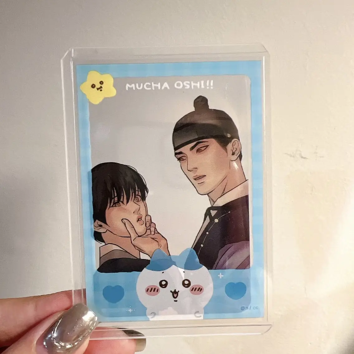 Chikawas Usagi Hachiware Momonga Clear Card Sleeve Set Cute Transparent  Card Protector for Collectibles Idols and Trading Cards - AliExpress 26