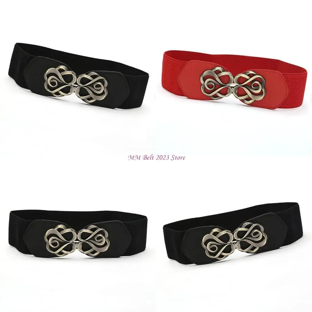 

49ME Girls Modern Waist Belt for Daily Costume Jewelry Waist Body Jewelry for Party Jeans Belt Cowboy Chain