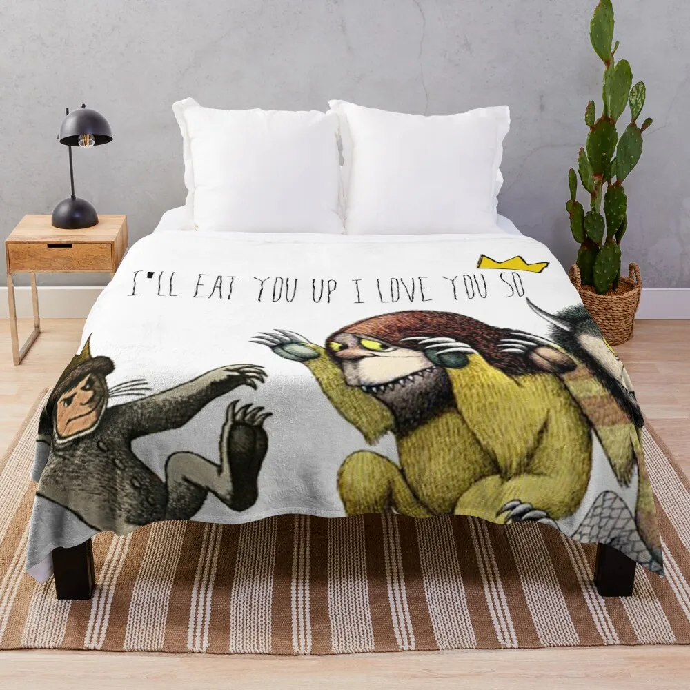 

Where The Wild Things Are Throw Blanket Summer Beddings blankets and throws Luxury St Blankets