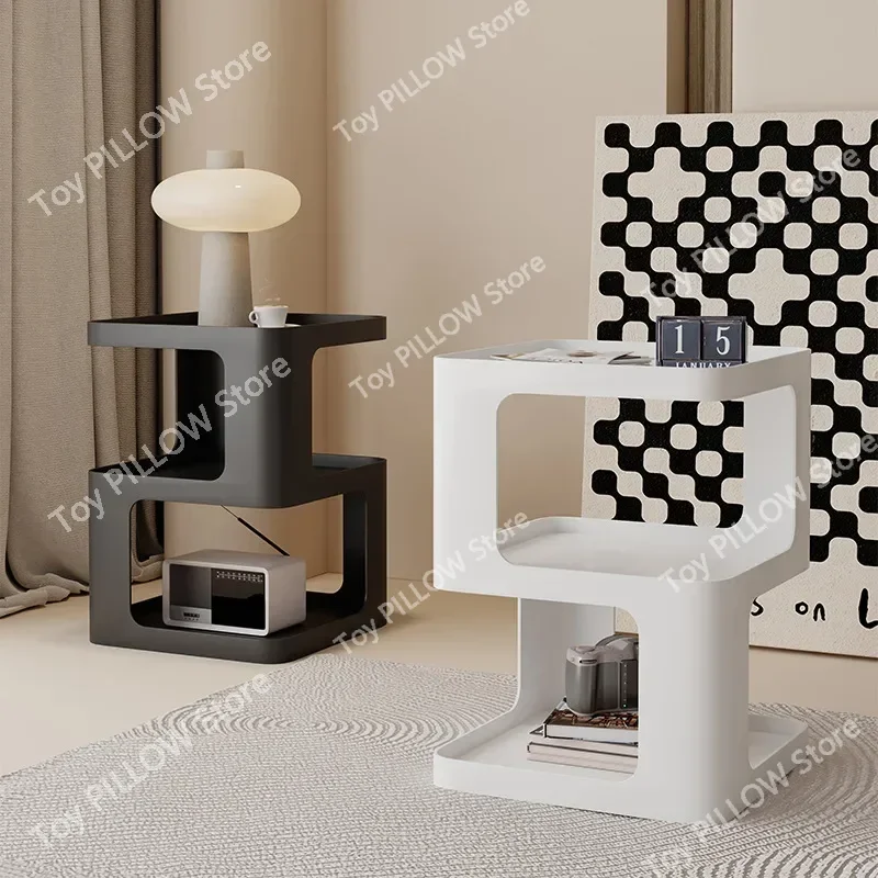 Modern Luxury Side Table, Sofa  Furniture, Creative Personality Nightstand, Mini Small Nordic  Living Room Coffee