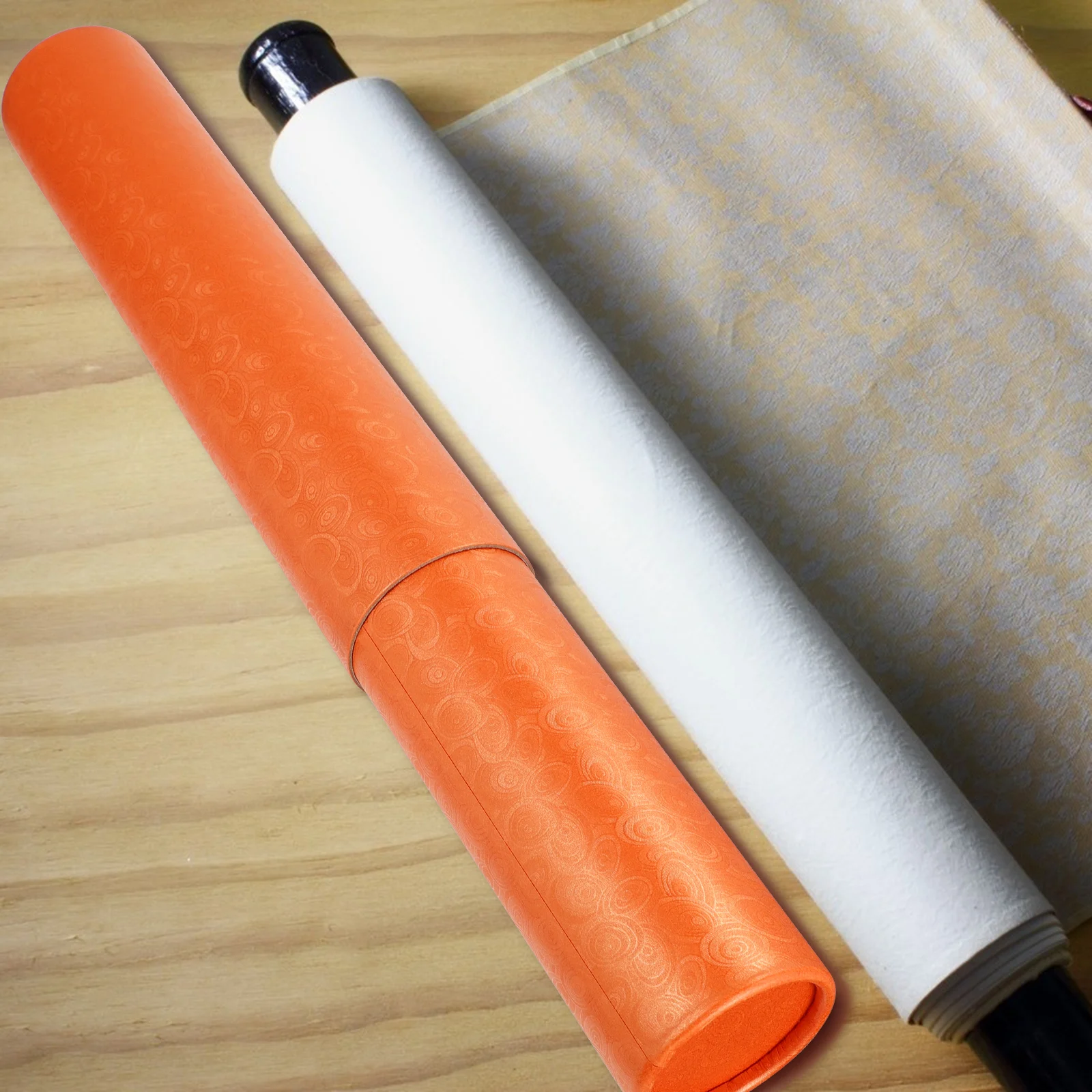 Telescopic Extendable Paper Artwork Storage Tube Durable Waterproof Cylinder for Document Poster Blueprint Mailing Storage