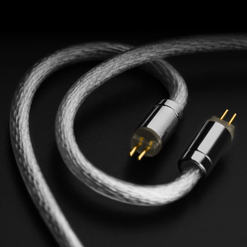SIMGOT LC7 リケーブル 4.4mmバランス接続 SIMGOT LC7 IEMケーブル 3.5mm 4.4mm 銀メッキ 18AWG