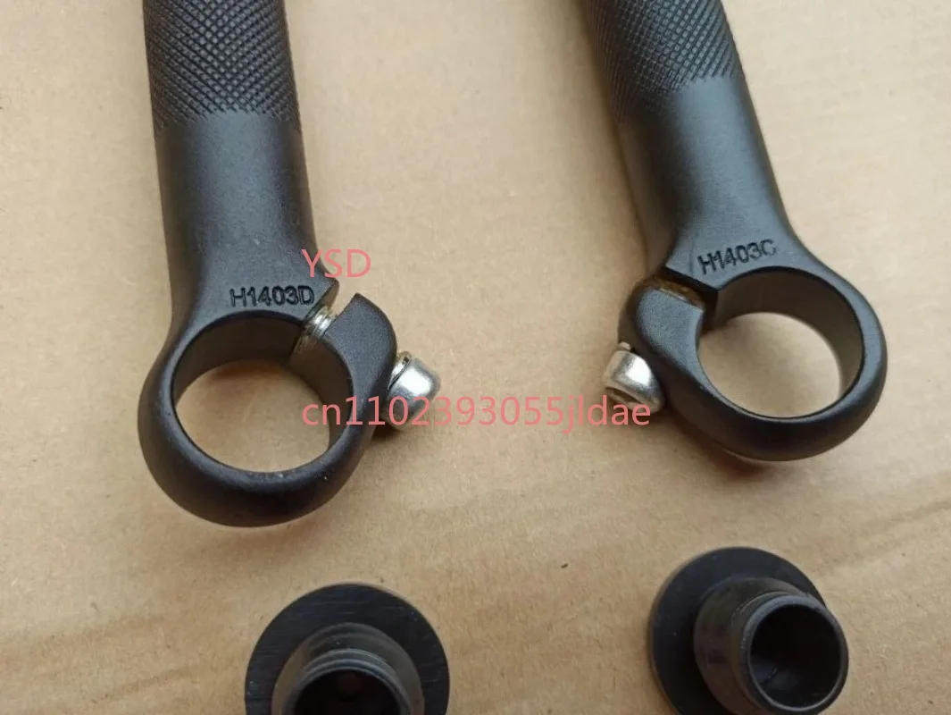 Vintage Bicycle Handlebar Ends 1Pair, Aluminium H1043C/D Bar Extension for MTB Cross Road Touring Bike