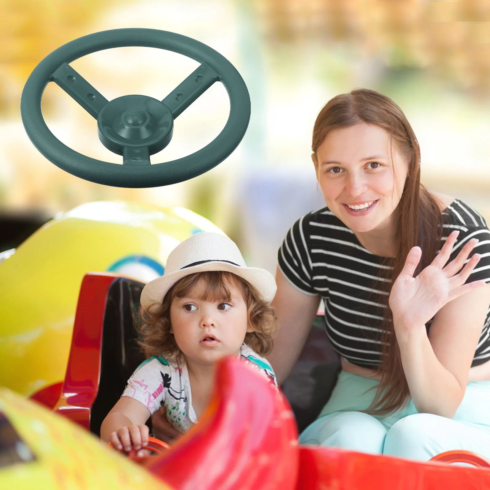 Large Round Disc Kids Swing For Outdoor Play Durable Recreation Swing Plate Accessory Playground Equipment