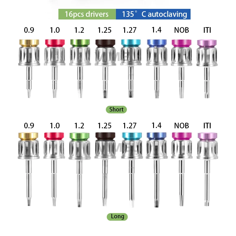 Imagem -04 - Universal Den Tal Ferramentas de Reparo 1070ncm Chave de Torque Chave de Fenda Kit Prótese Den Tal Torque Catraca Kit de Ferramentas Atacado