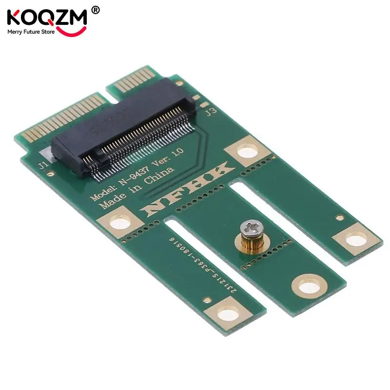 A+E Key A Key M.2 NGFF Wireless Module To MINI PCIE Adapter For Wifi Bluetooth Wireless Card