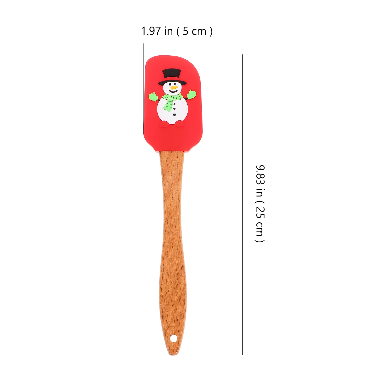 5Pcs Household Baking Spatulas Christmas Cream Tools Convenient Bream Spatulas Kitchen Baking Tools Kitchenware  (Mixed Style)