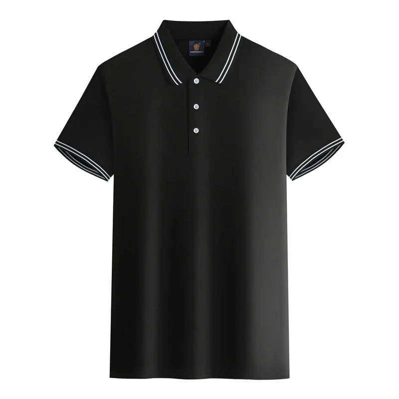Men's Polo-shirts 2026 Summer Casual T-shirts Quick drying Short Sleeves Solid Color Shirts Resistant Business Shirts for Men