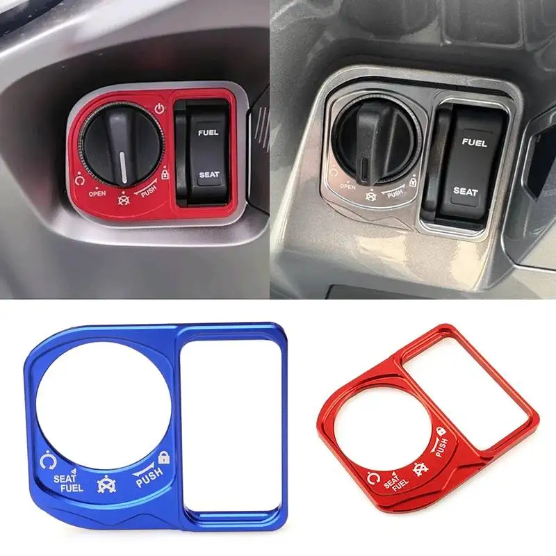 For Honda PCX160 PCX125 NS125LA SH125 Switch Electric Door Lock Cover Guard Protector Decorative Button Cap Accessories