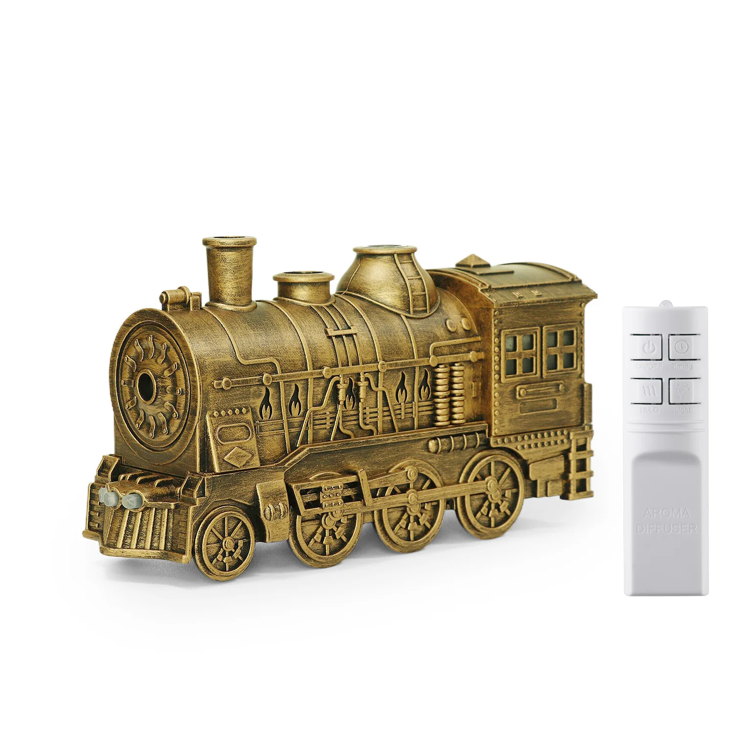 

Humidifier Locomotive Ultrasonic Ring Aromatherapy Machine Double Nozzle Small Train Essential Oil traf zara air humidifier