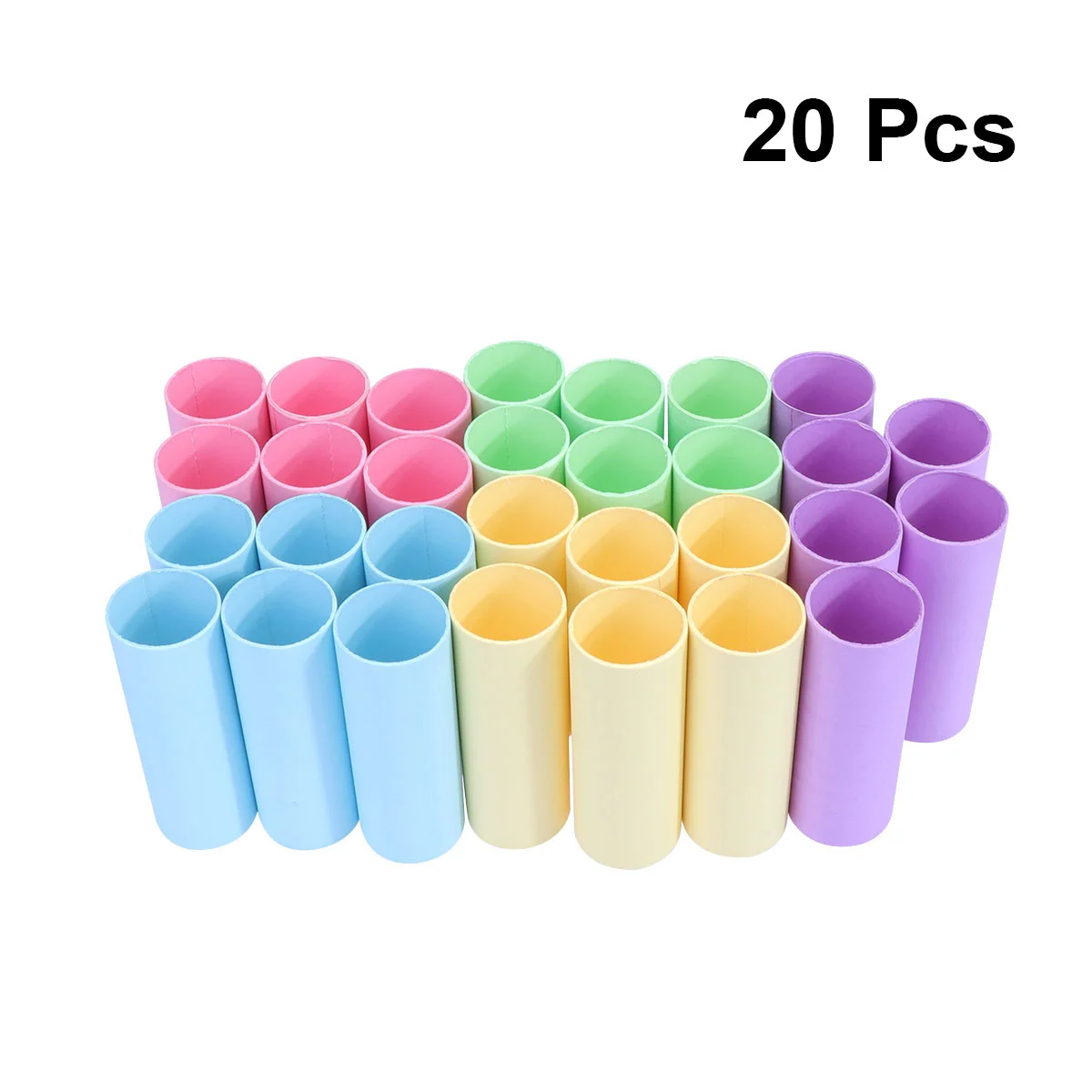 20 Pcs Tubes for Paintings Drawings Mailing Kraft Cardboard Bulk Toilet Paper