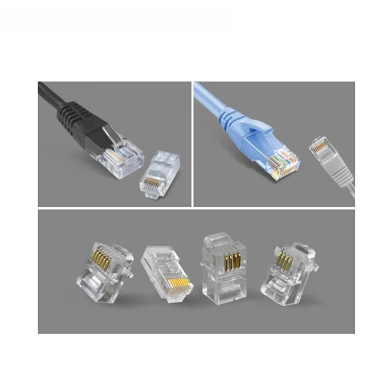 

EW-5485 Network Cable Connector Head Forming Rj45 Crimping Telephone Line Pc 4-10 Pin Crimp